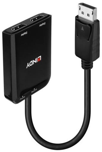 Lindy DisplayPort to 2 Port HDMI MST Hub