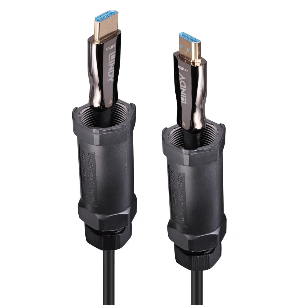 Lindy 70m armored Fibre Optic Hybrid HDMI 8K60 cable
