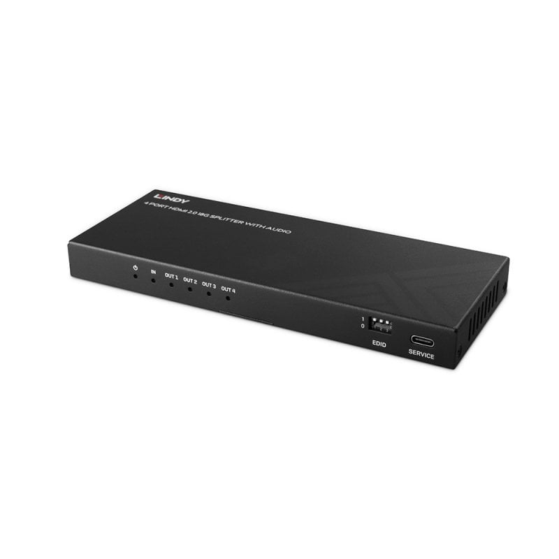 Lindy LINDY 4 Port HDMI 8K60 Splitter mit Audio