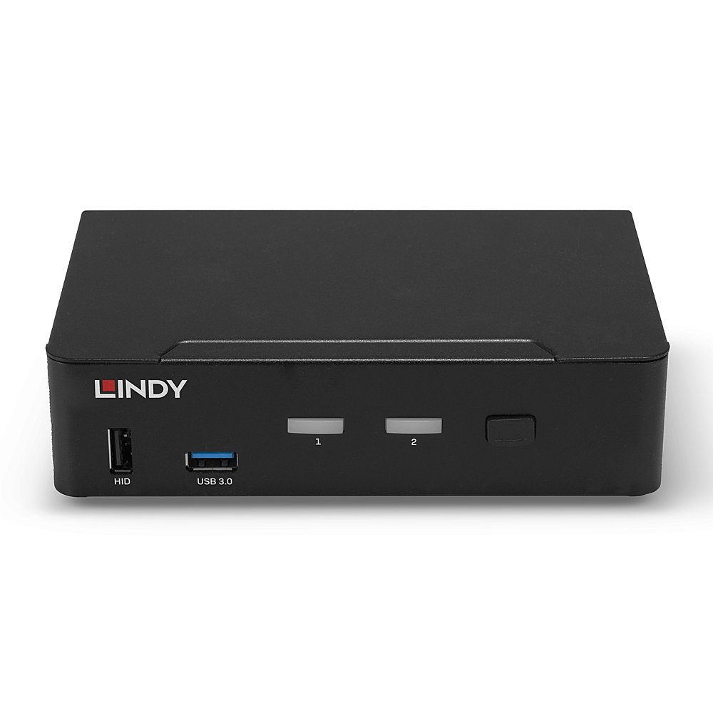 Lindy 2 Port KVM Switch DisplayPort 1.4