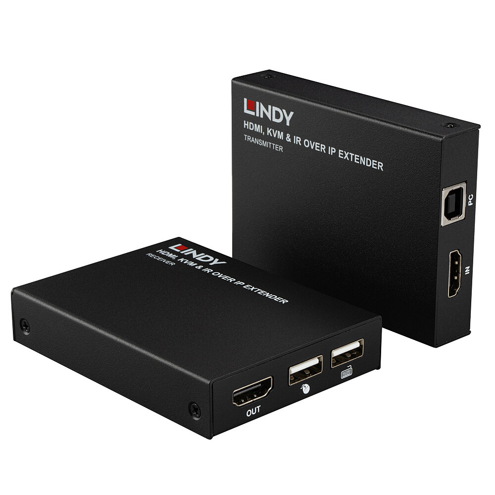 Lindy HDMI KVM & IR over IP Extender