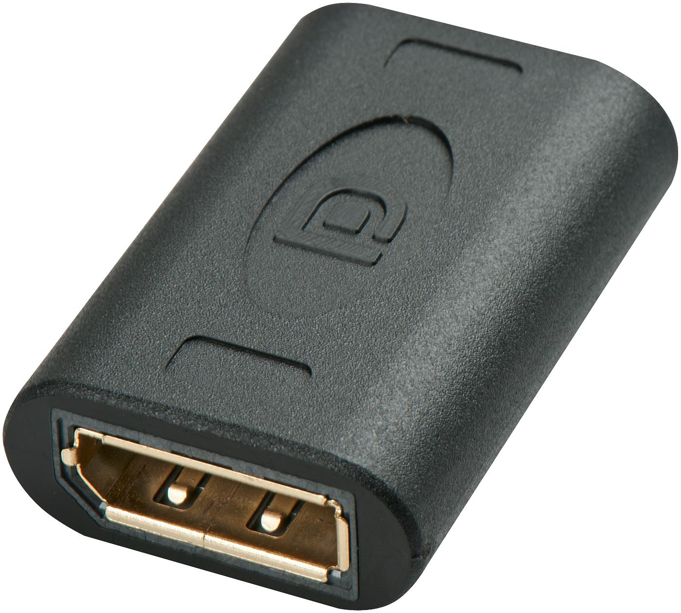 Lindy DisplayPort double femelle Premium