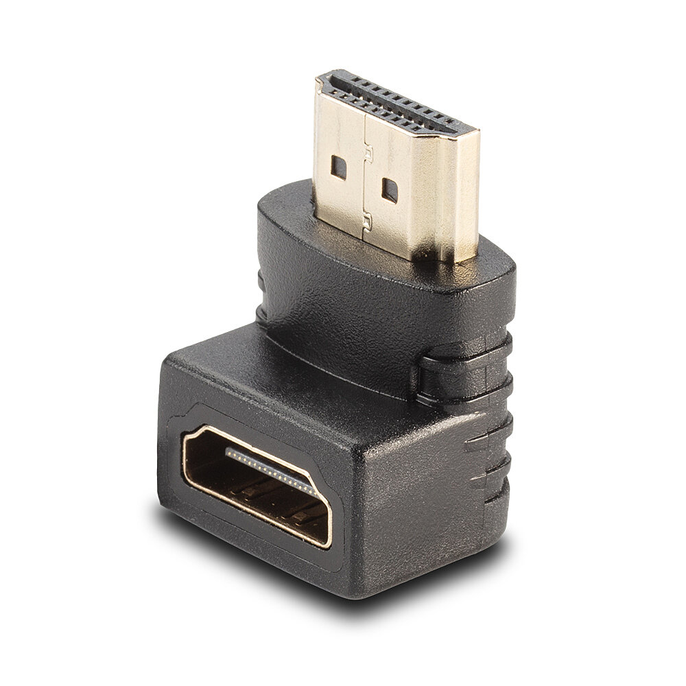 Lindy HDMI Adapter 90 degree down 90 degree angled Male Female