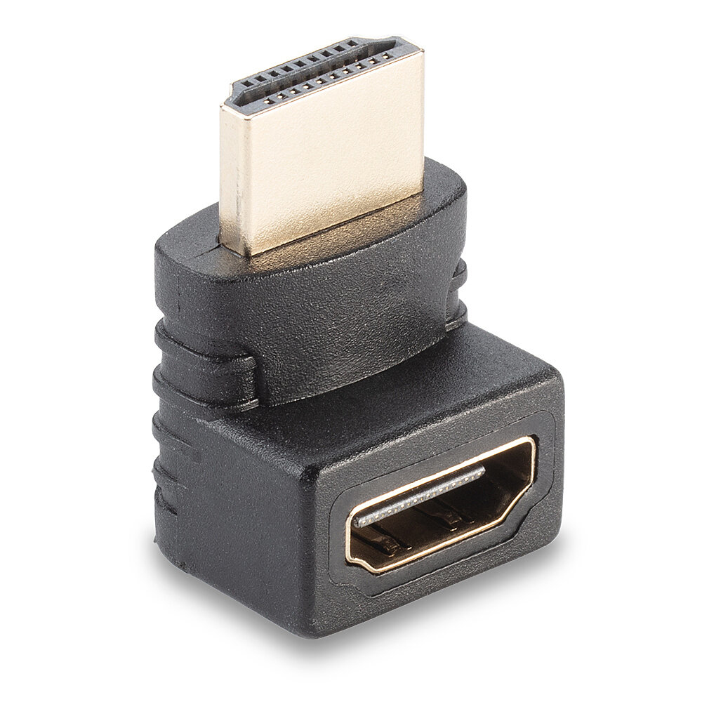 Lindy HDMI Adapter 90 degree up 90 degree angled Male Female