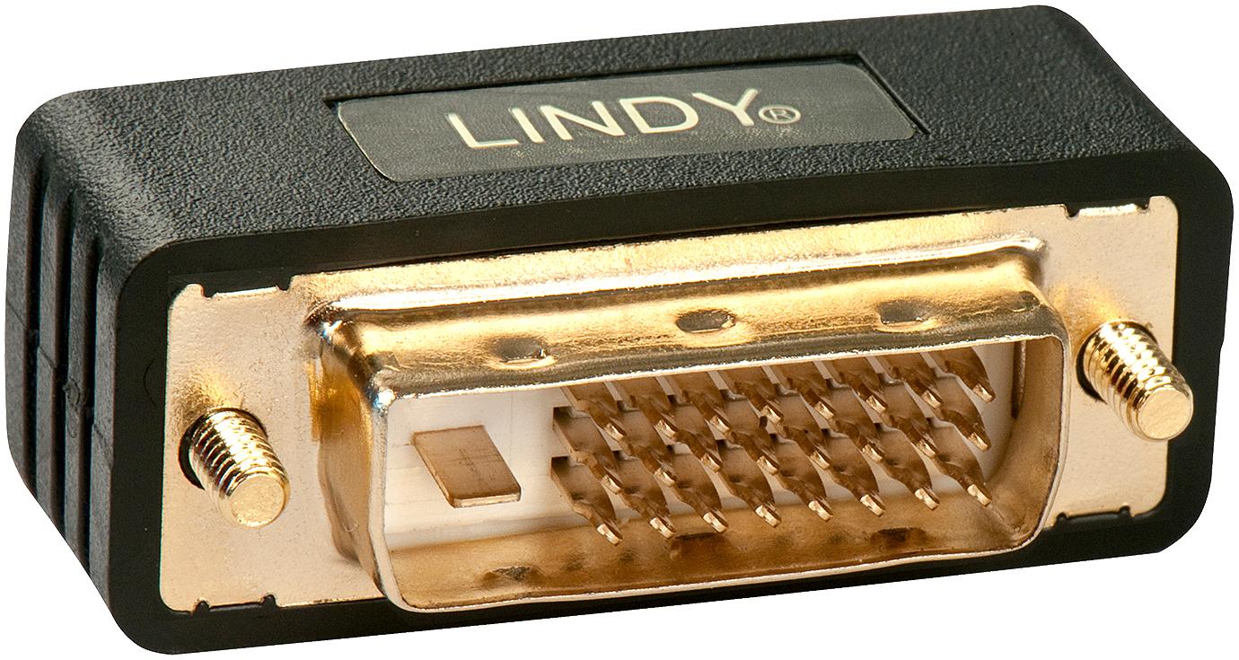 Lindy DVI-D Port Saver / Adapter PREMIUM M/F