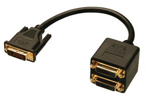 Lindy Câble splitter DVI-D 2 ports