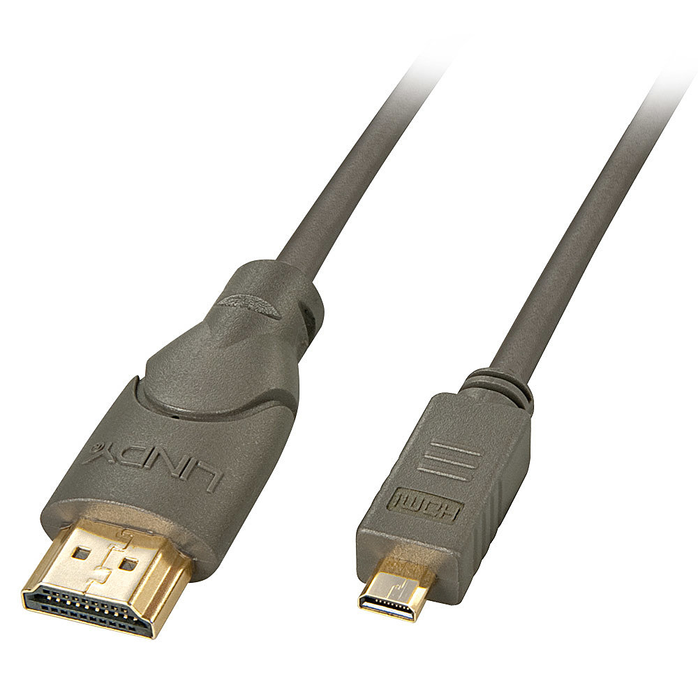 Lindy HDMI to Micro HDMI Cable 2m Coonector type A to type D