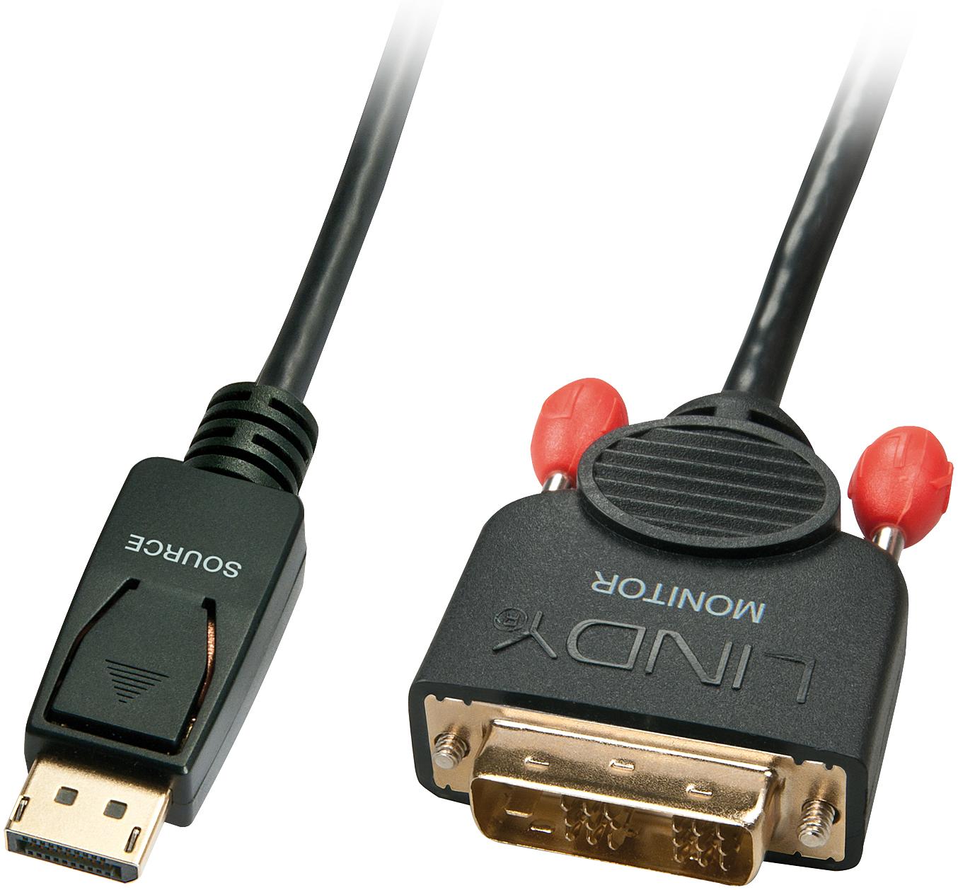 Lindy Câble adaptateur DisplayPort vers DVI 05m
