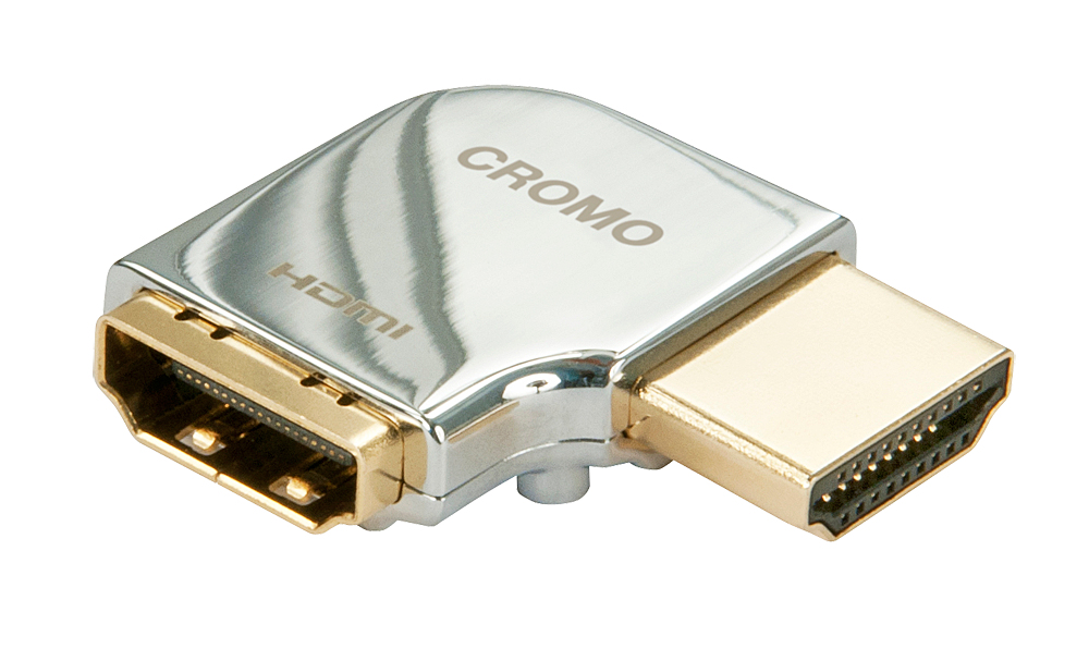 Lindy CROMO HDMI Adapter 90degree Right Connector type AM to AF