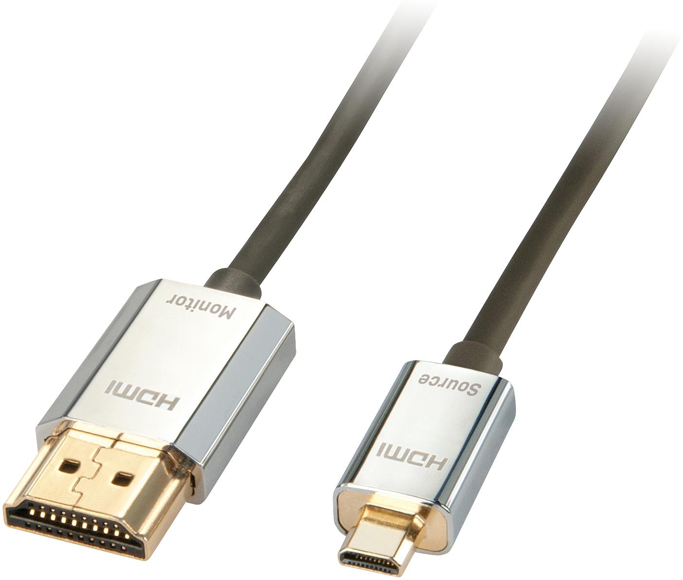 Lindy CROMO Slim HDMI High Speed A/D cable active 3m with Ethernet