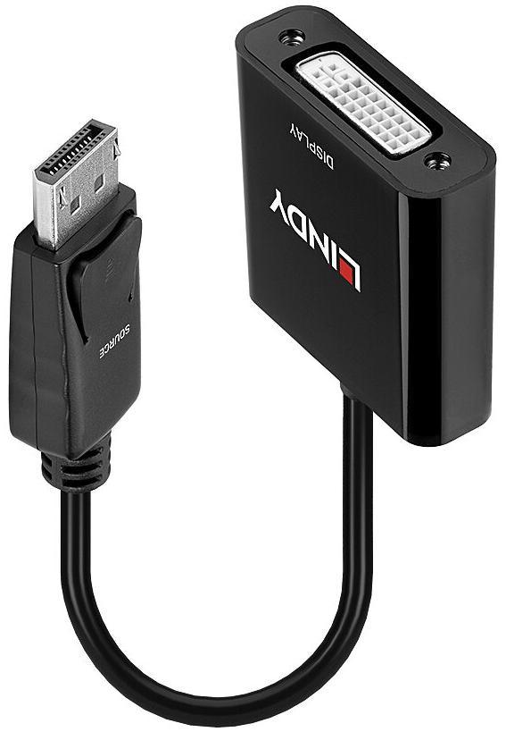 Lindy Adaptateur DisplayPort vers DVI-D actif