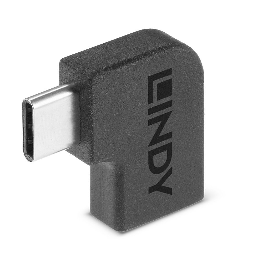 Lindy USB 3.2 Adapter Type C to C 90 USB Type C Female to C Male