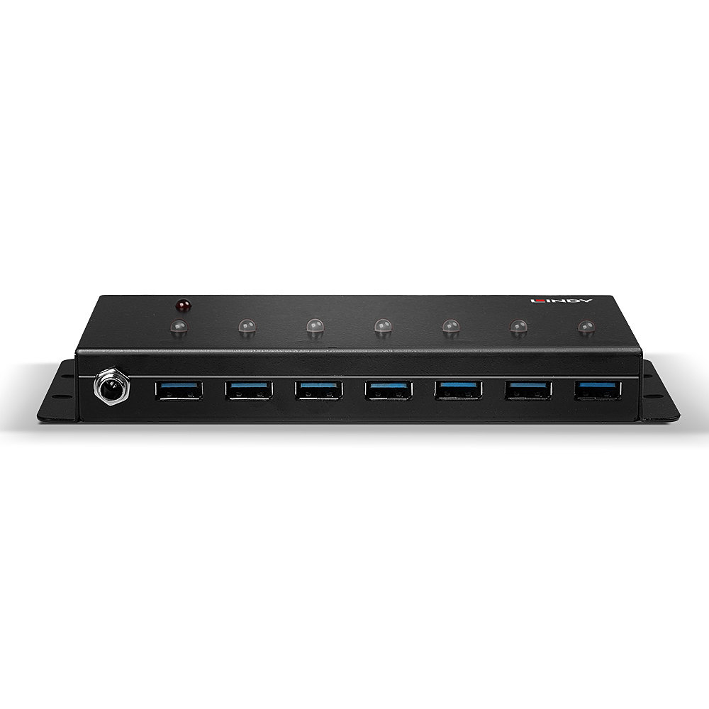 Lindy USB 3.0 Industrial 7 Port Hub Metal