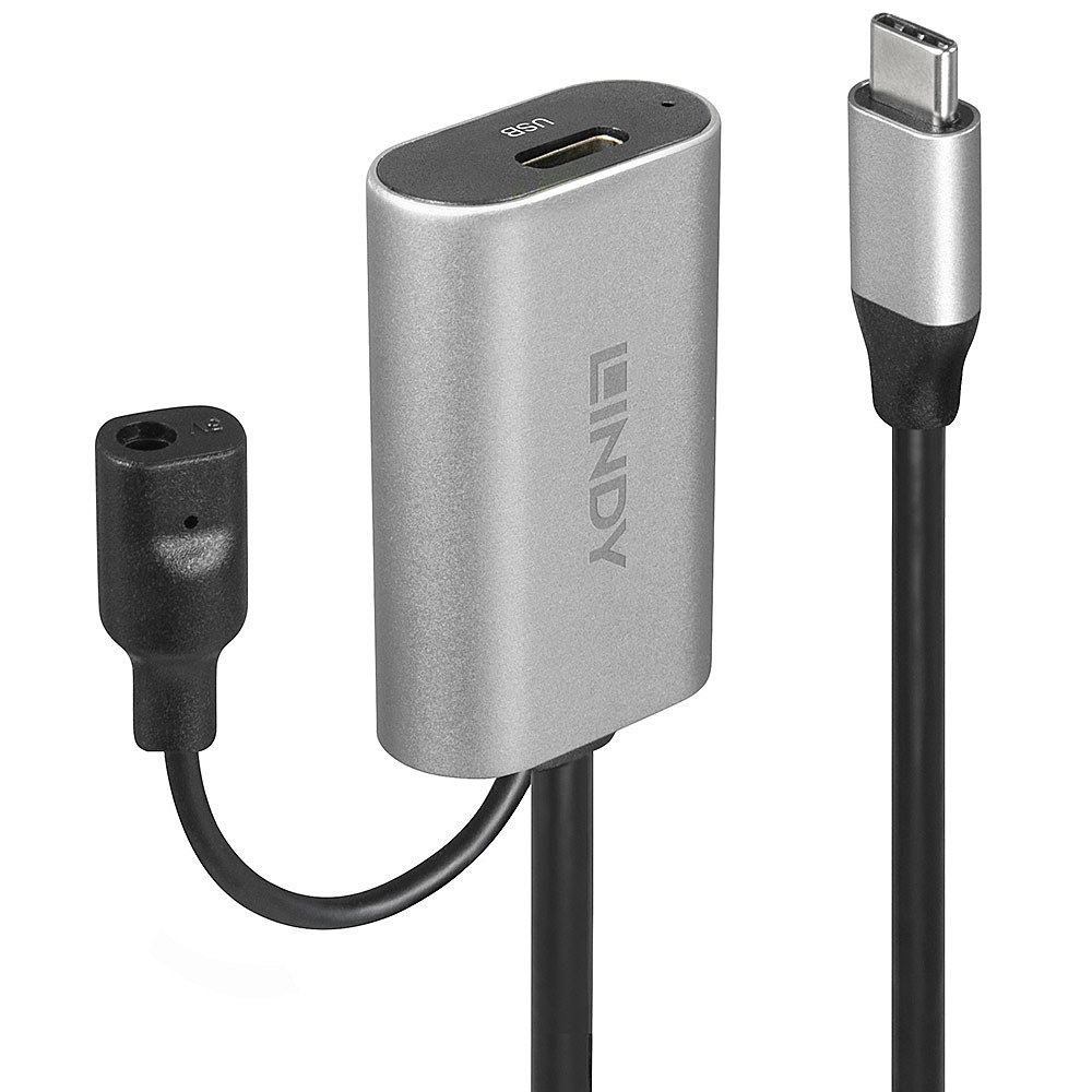 Lindy Modèle du produit : Cable USB 3.1 Active USB/C-USB/C M-F 5m