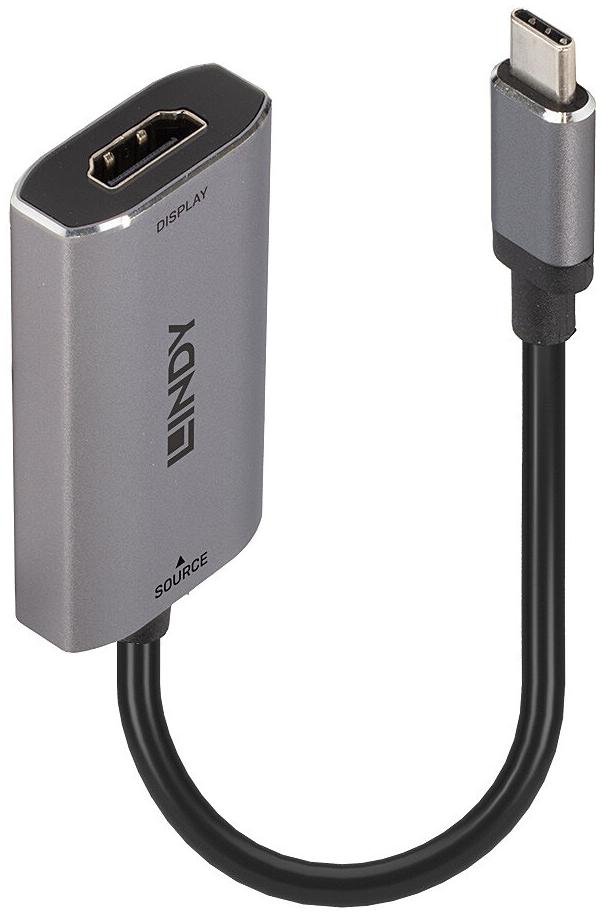 Lindy USB Type C to HDMI 8K Converter Connect an 8K HDMI display to your computers USB Type C port