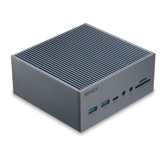 Lindy Adaptateur 43351 USB 3.2 Gen 1 Type-C avec HDMI et Ethernet 3840x2160