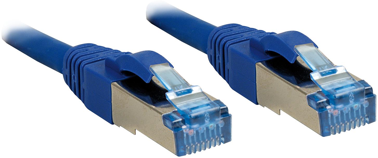 Lindy Cat.6A S/FTP LSOH Blue 5m Patch Cable
