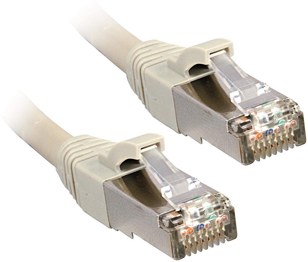 Lindy Cat.6 STP Cable grey 7.5m easy shielded