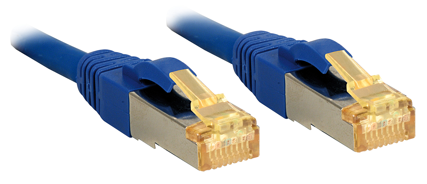 Lindy Cat.7 Patch Cable S/FTP PIMF LSOH Blue 30m