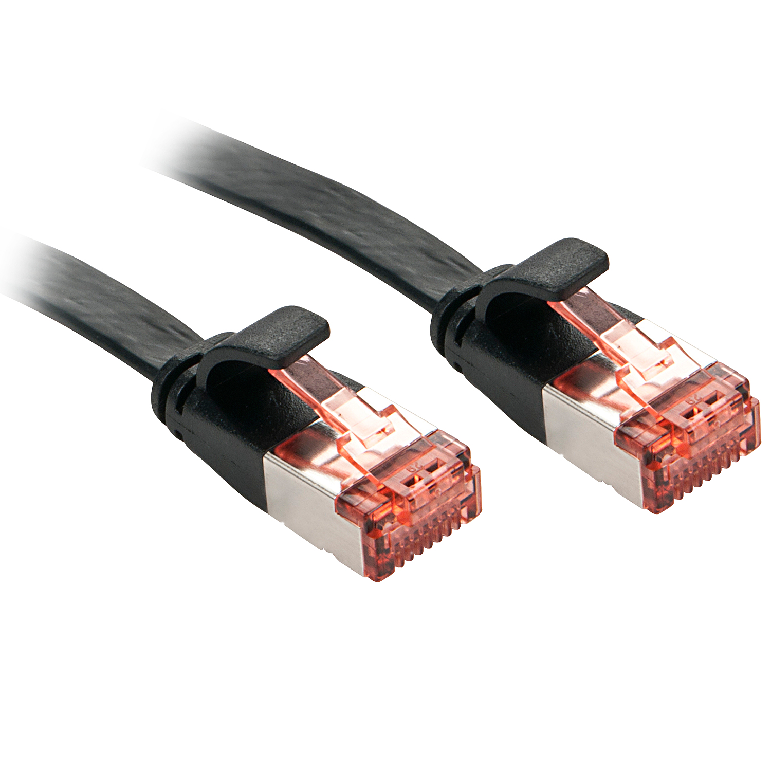 Lindy Cat.6 U/FTP Flat Patch Cable Black 5m