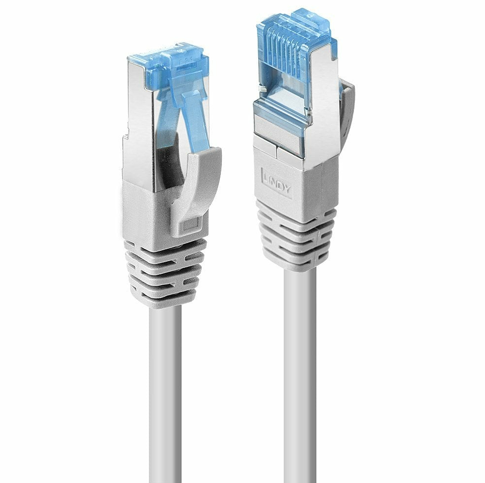 Lindy 3m Cat.6A U/UTP LSZH Cable Grey 10pcs