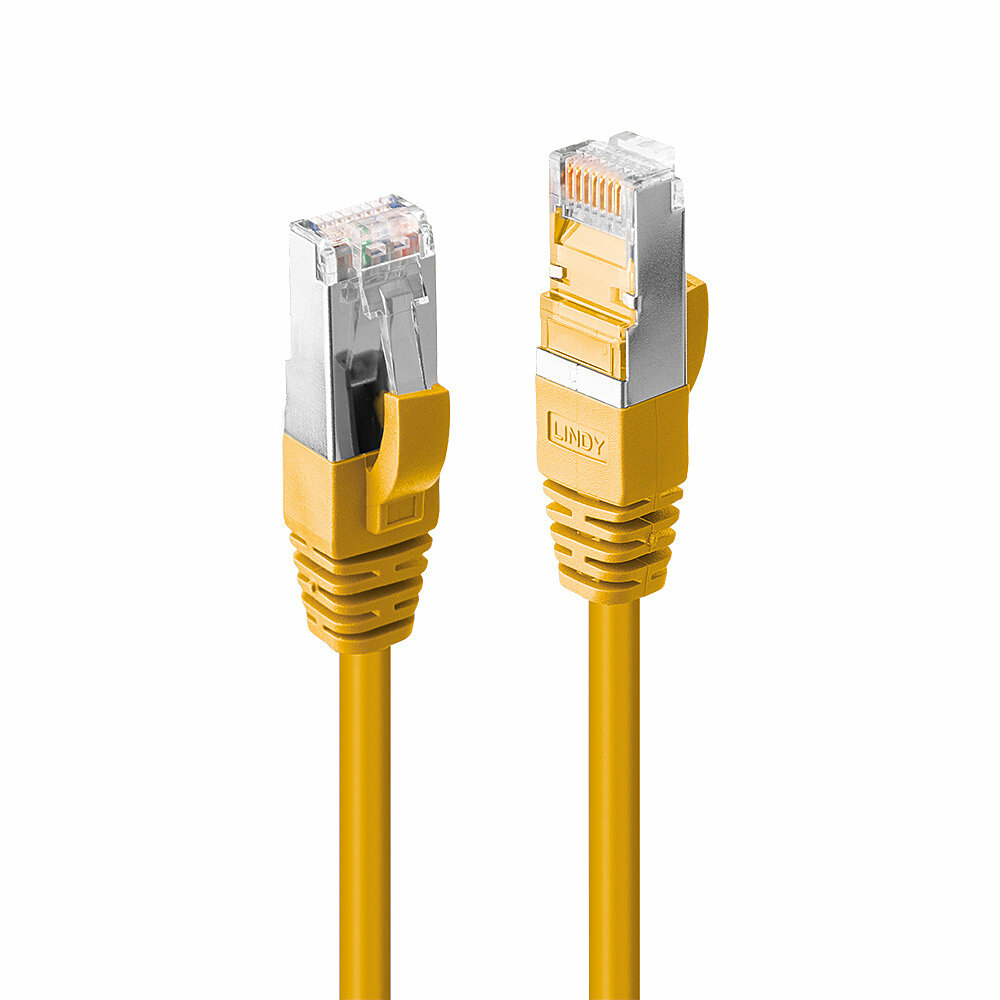 Lindy Lindy 7.5m Cat.6A S/FTP LSZH Cable Yellow