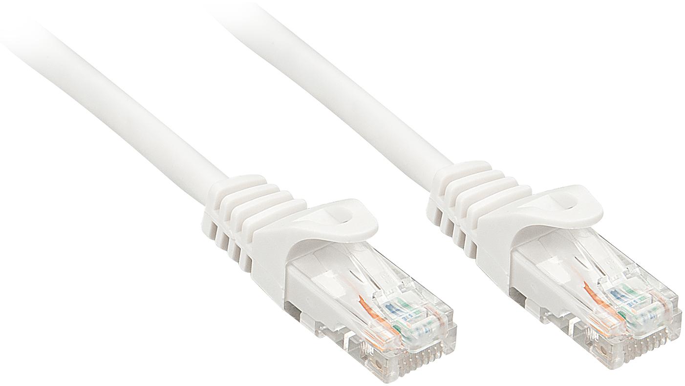 Lindy Basic Cat.6 U/UTP Cable White 10m