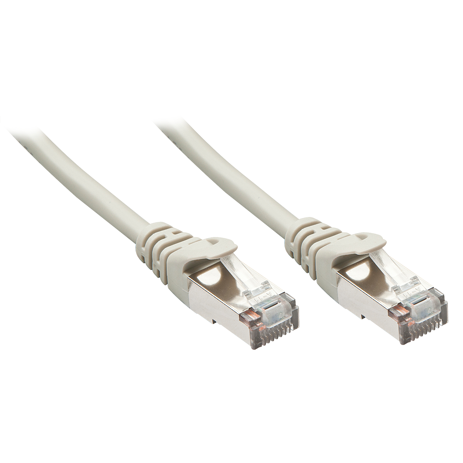 Lindy 0.5m Cat.5e F/UTP Patch Cable Grey 10/100/1000Base-T Gigabit compatible shielded