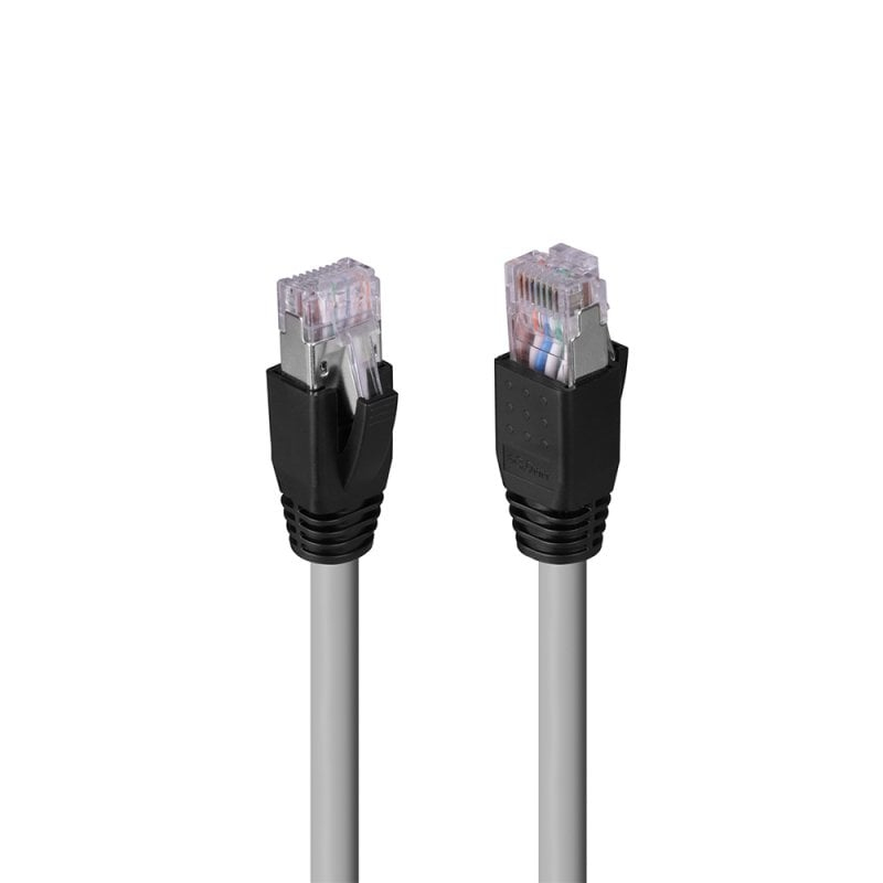 Lindy 100m Cat.6A U/FTP LSZH Solid Core Cable Grey