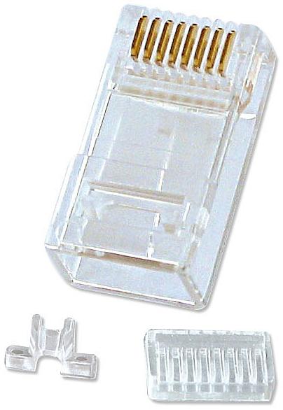 Lindy RJ45 Plug UTP Cat.6 10pcs For Patch Cord crimp type