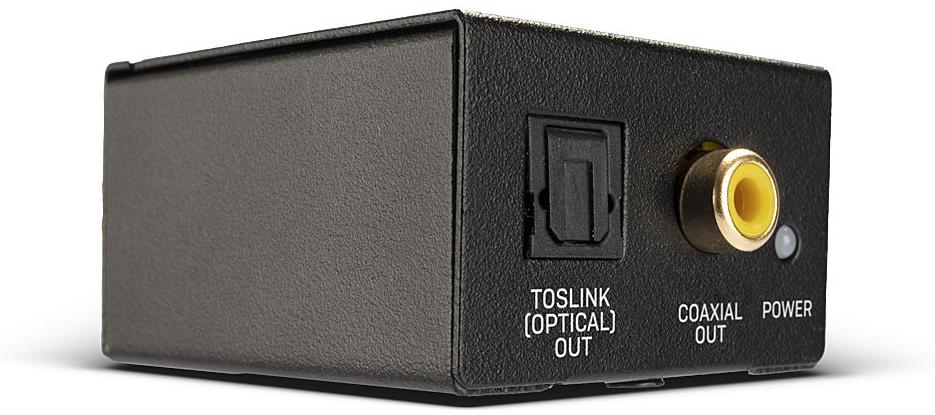 Lindy Phono to TosLink Optical & Coaxi Convert analogue audio to a digital audio signal