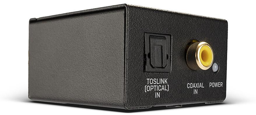 Lindy TosLink Optical & Coaxial to Dual Phono DAC