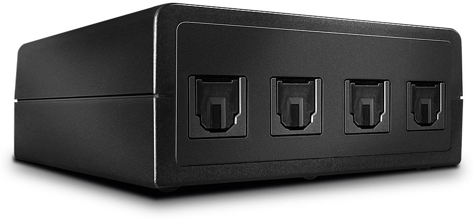 Lindy 4 Port Auto Optical Audio Switch
