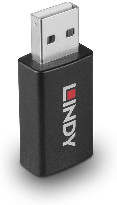 Lindy USB 2.0 Type A to A Data Blocker