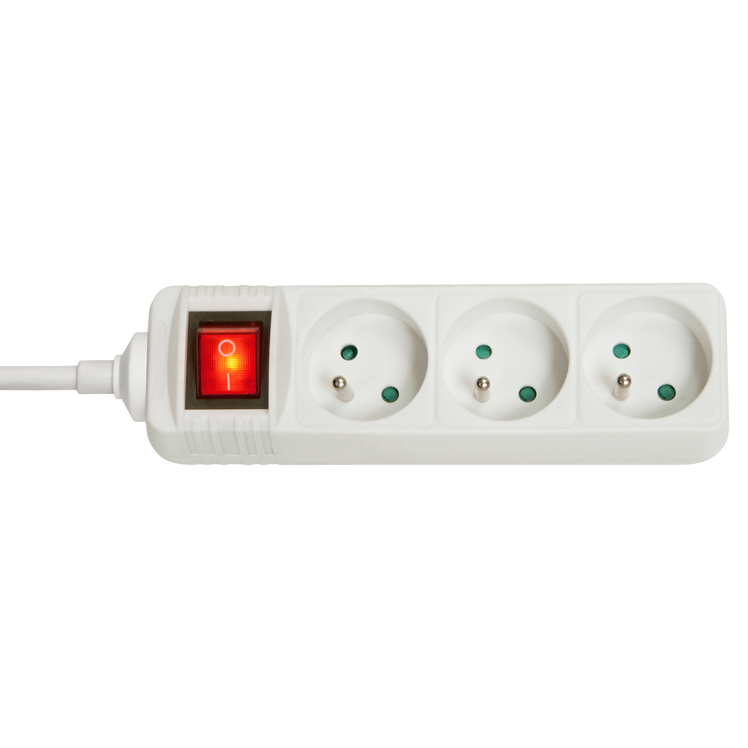 Lindy Multiprise 3 prises + Interrupteur 1.50m