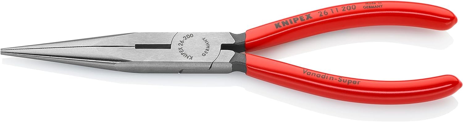 Knipex Flachrundzange avec Schneide 26 11 200