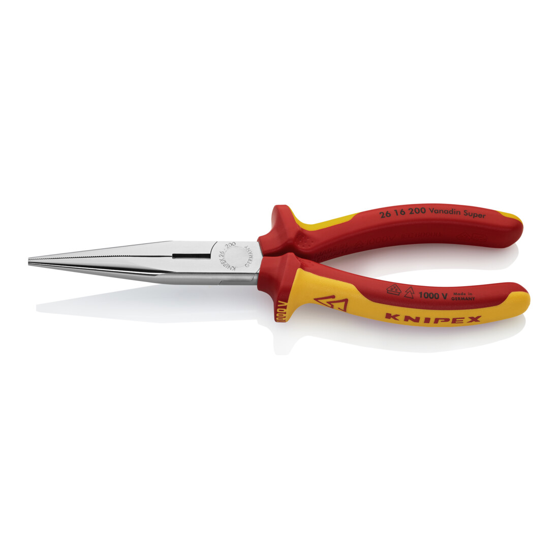Knipex Flachrundzange 26 16 200