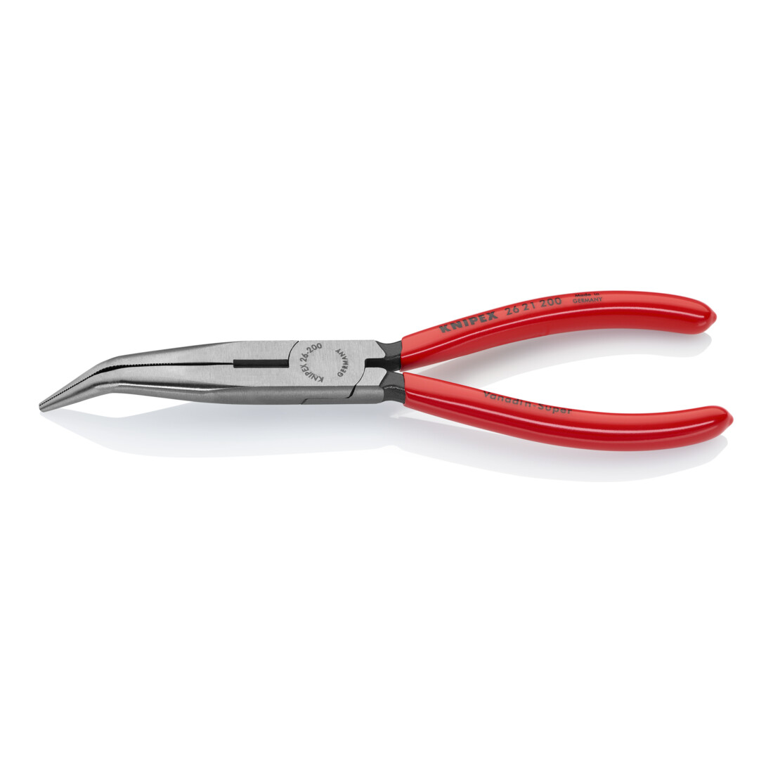 Knipex Pinces à becs demi-ronds avec tranchant, (pinces bec de cigogne)