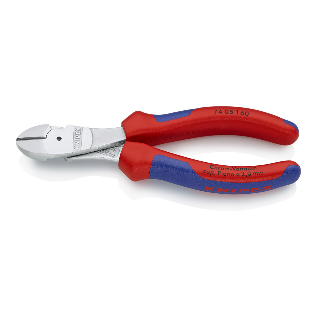Knipex Pinces coupantes de côté à forte démultiplication