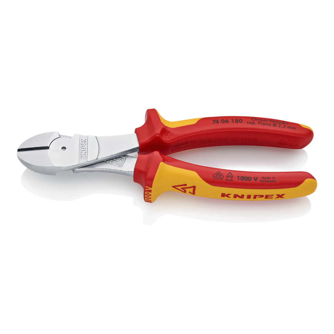 Knipex Kraft-Seitenschneider 74 06 180