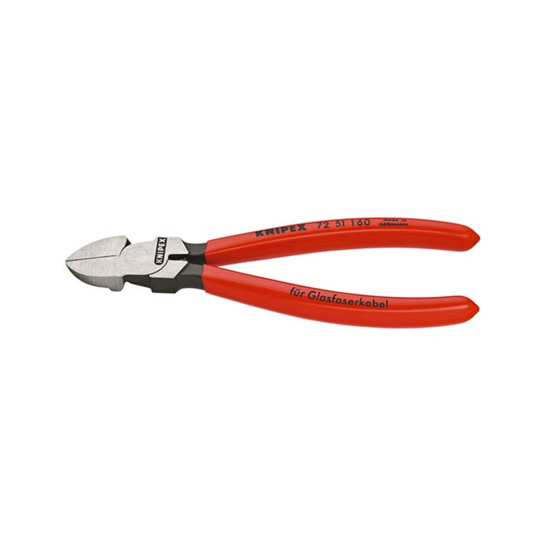 Knipex Pince coupante de côté pour câbles à fibres optiques