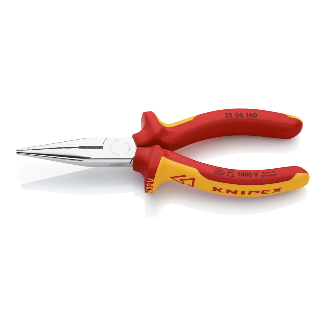 Knipex Flachrundzange 25 06 160