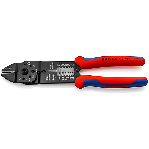 Knipex Pince à sertir 0,75 à 6mm rouge et bleu