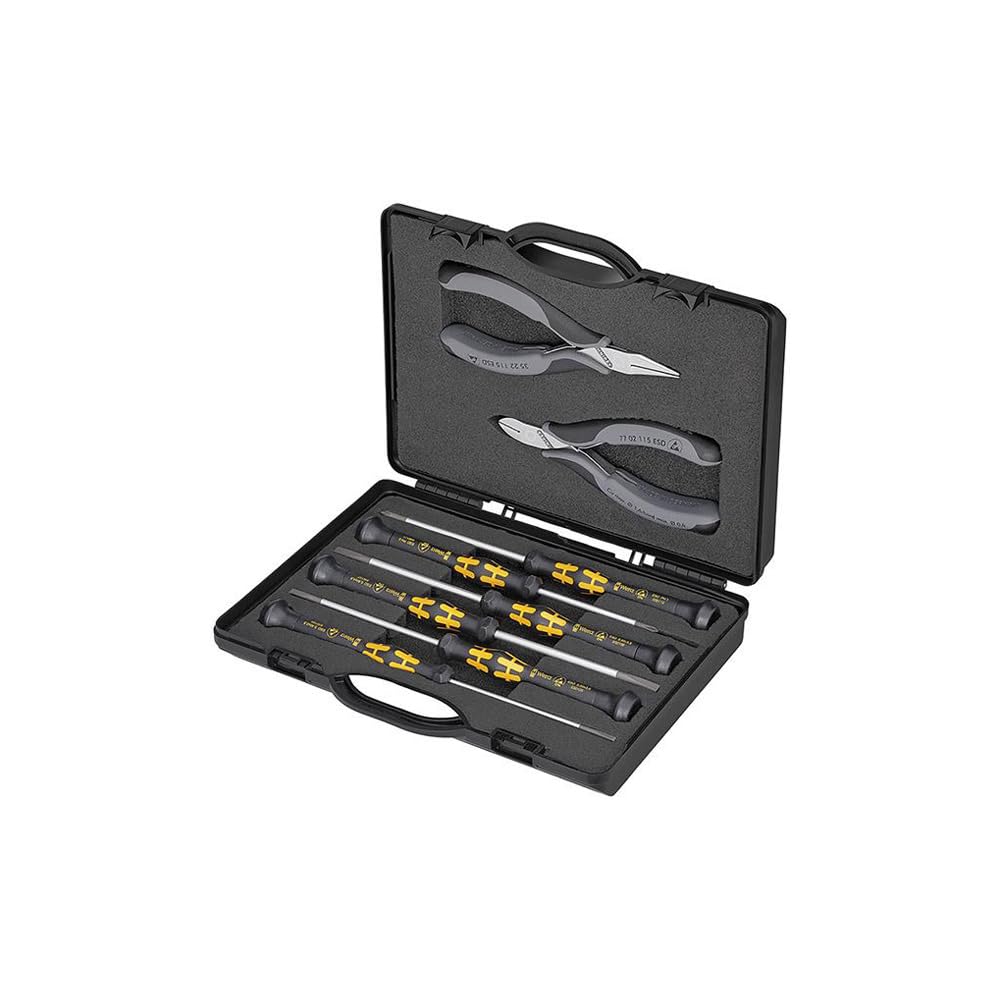 Knipex Elektronikzangen-Set ESD