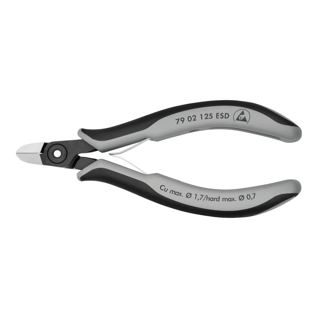 Knipex Pinces coupantes de côté de précision pour l'électronique ESD