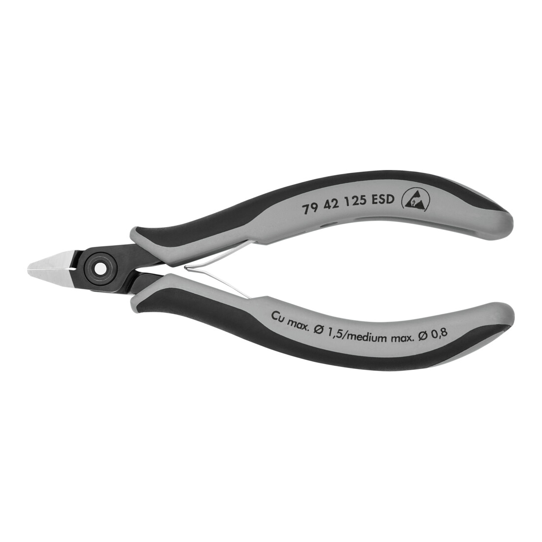 Knipex Pinces coupantes de côté de précision pour l'électronique ESD
