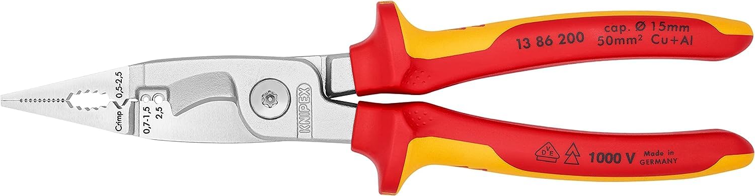 Knipex Elektro-Installationszange VDE 13 86 200