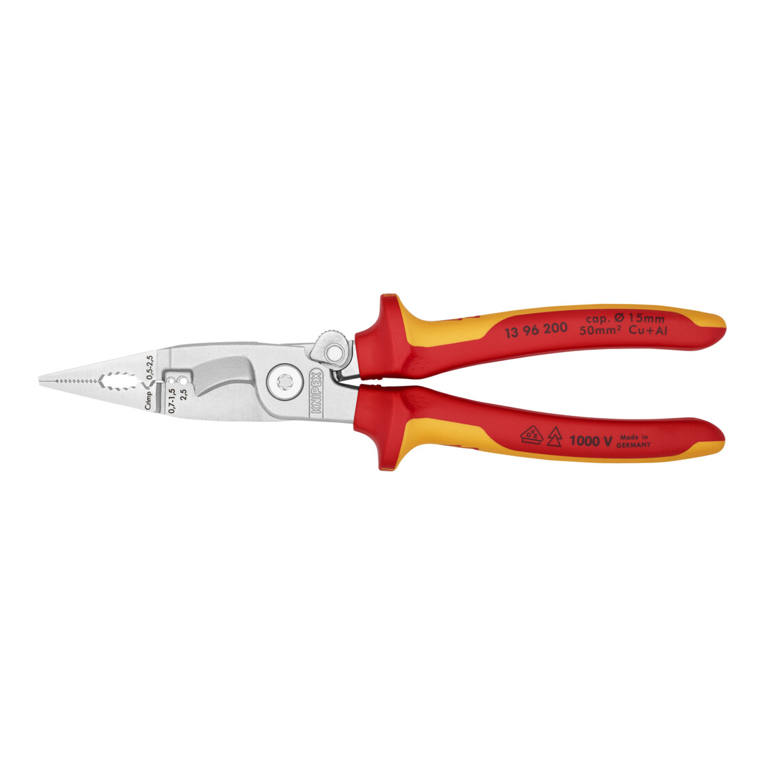 Knipex Elektro-Installationszange VDE 13 96 200
