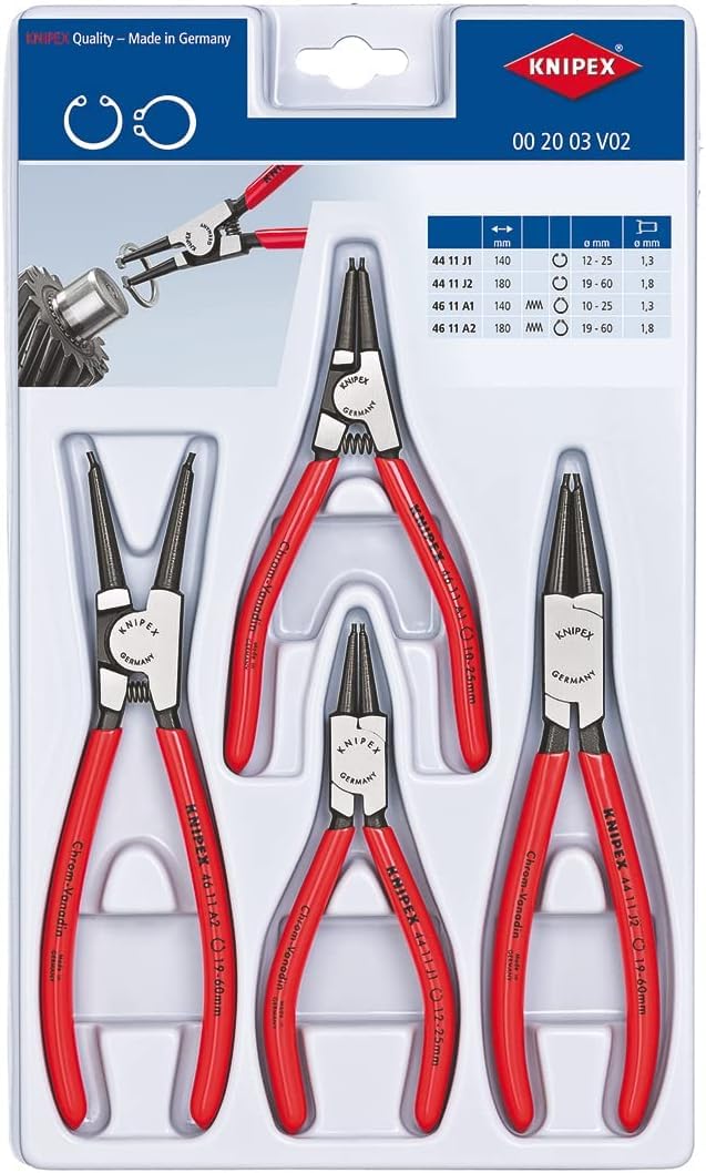Knipex Sicherungsringzangen-Set 00 20 03 V02