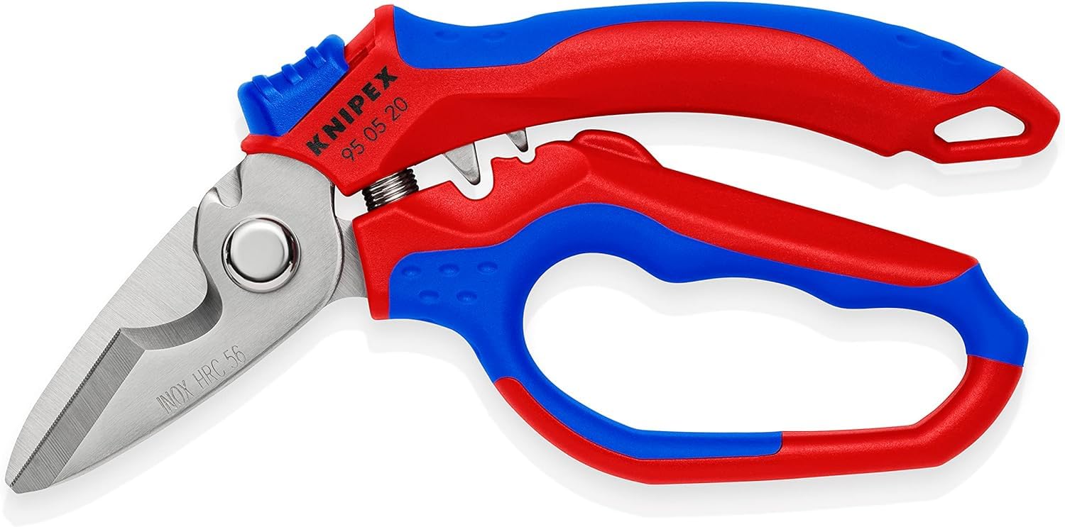 Knipex Gewinkelte Elektrikerschere 95 05 20 SB